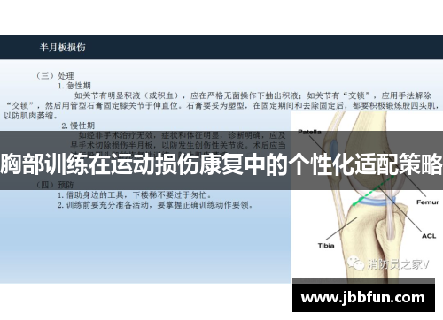 胸部训练在运动损伤康复中的个性化适配策略